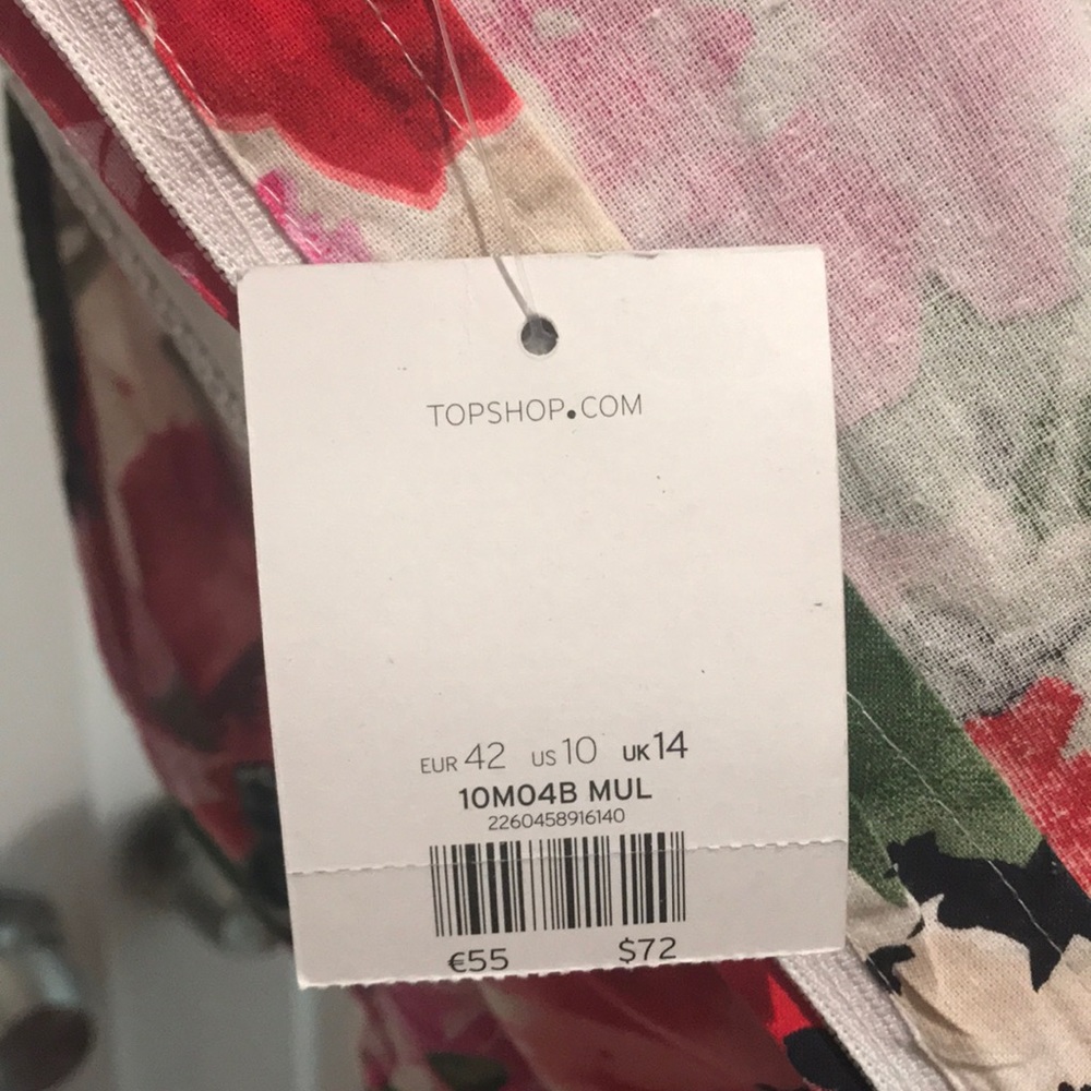 Floral dress by the TOPSHOP! 👗 ❤️💕 - Picture 5 of 6